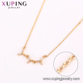 64477 Xuping fancy artificial jewellery exotic Eco-friendly 18k gold three pieces jewelry set